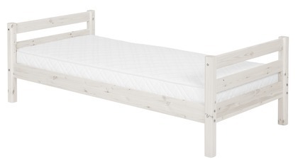 Łóżko dla dziecka Classic w kolorze bielonym